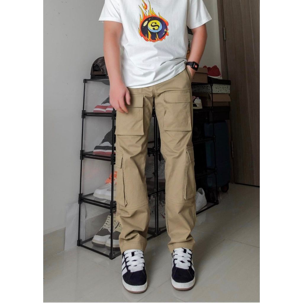 MEN SUMMER CARGO TROUSER PANTS (Pack- 2)