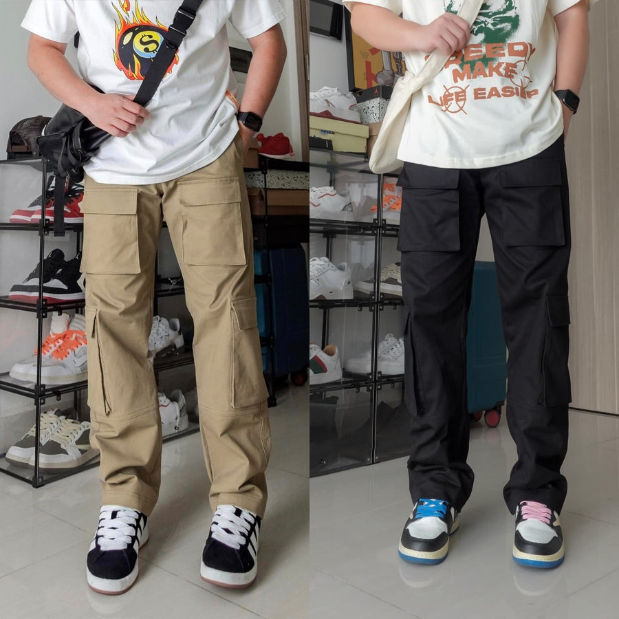 MEN CASUAL SUMMER TROUSER PANTS (Pack- 2)