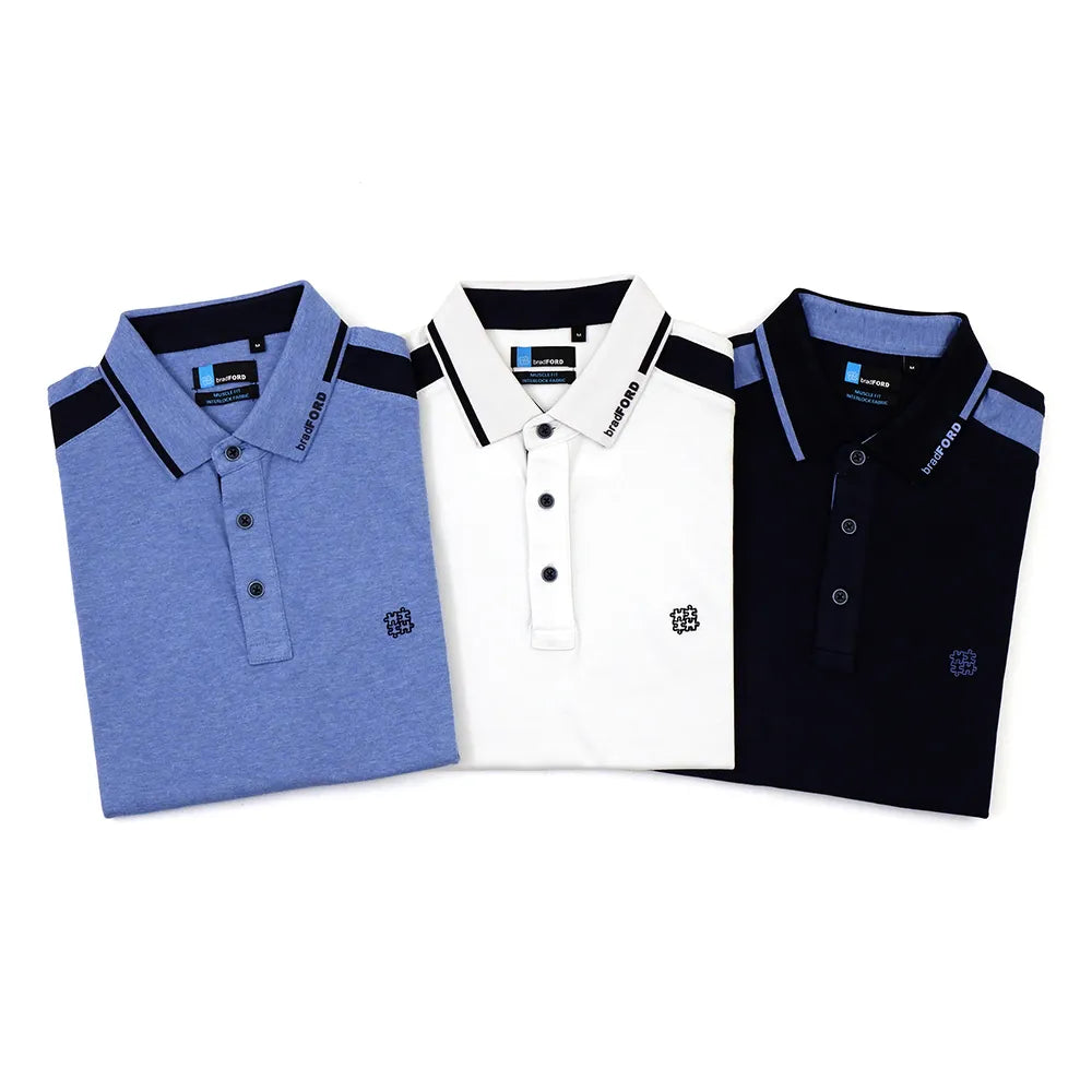PACK OF 3 MEN POLO TSHIRTS