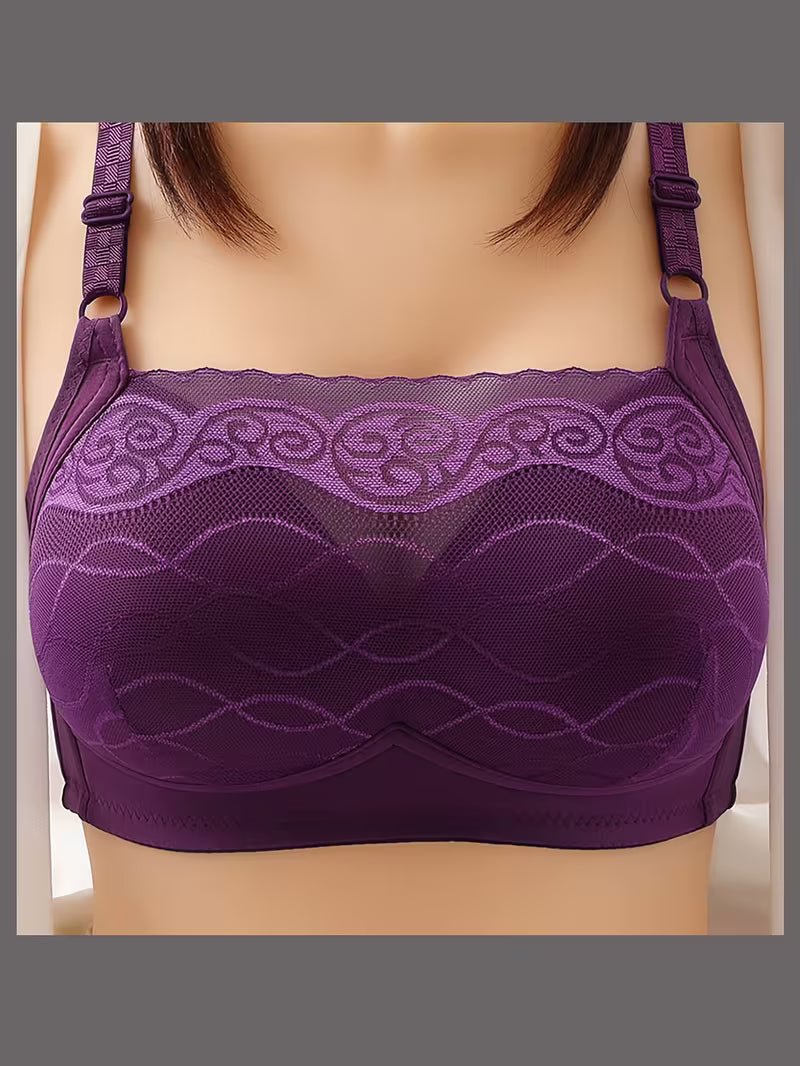 5Pcs Comfortable Push-Up Bras for Women, Wire-Free, Designed to Prevent Sagging And Provide Support for Daily Wear