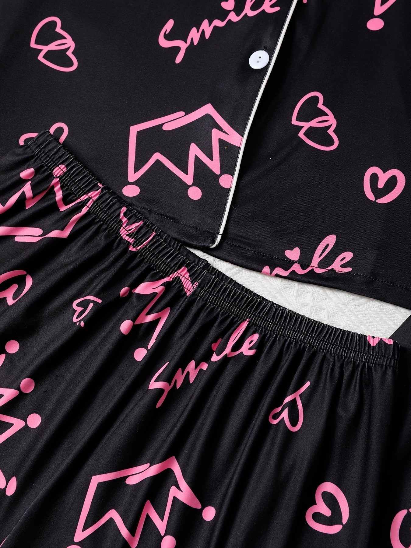 Queen Vibes Pajama Set 👑✨