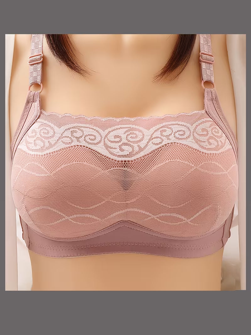 5Pcs Comfortable Push-Up Bras for Women, Wire-Free, Designed to Prevent Sagging And Provide Support for Daily Wear