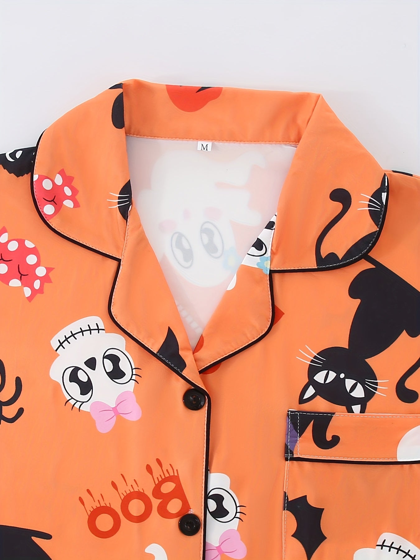 Spooky Cute Halloween Nightwear Set (3-Piece Combo)