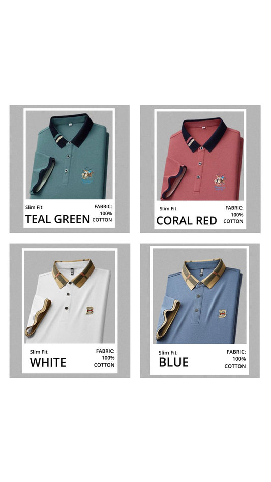 Men Polo T-shirts (Pack of 4)