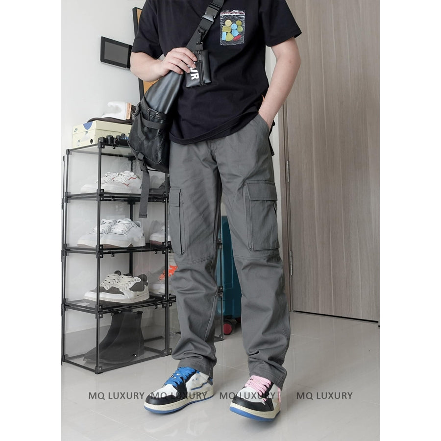 MEN CASUAL SUMMER CARGO PANTS  (Pack- 2)