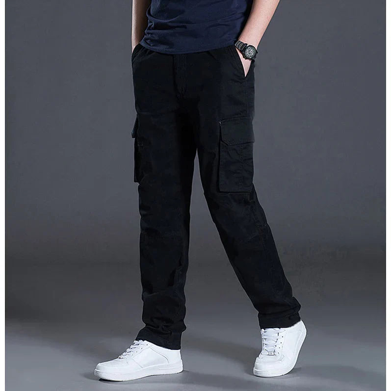 MEN SUMMER TROUSER CARGO PANTS  (PACK - 2)