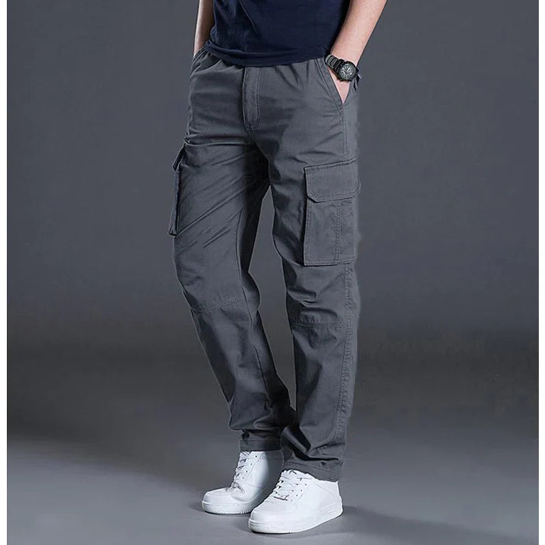 MEN SUMMER CARGO TROUSER PANTS PACK 2 FABFASHION4U