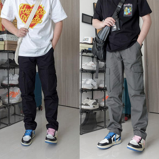 MEN CASUAL SUMMER CARGO PANTS  (Pack- 2)