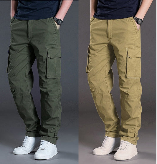 MEN CASUAL SUMMER CARGO PANTS  (Pack of 2)