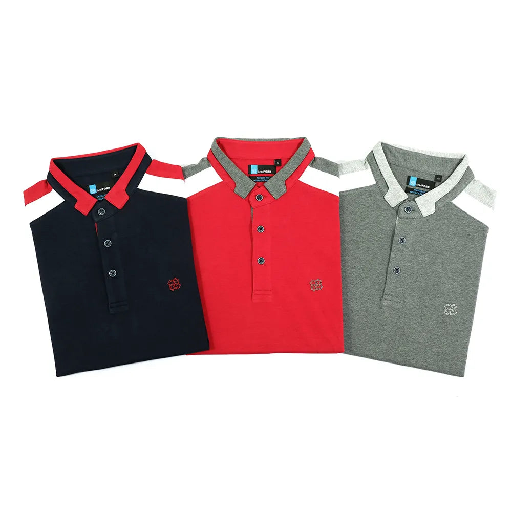 PACK OF 3 MEN POLO TSHIRTS