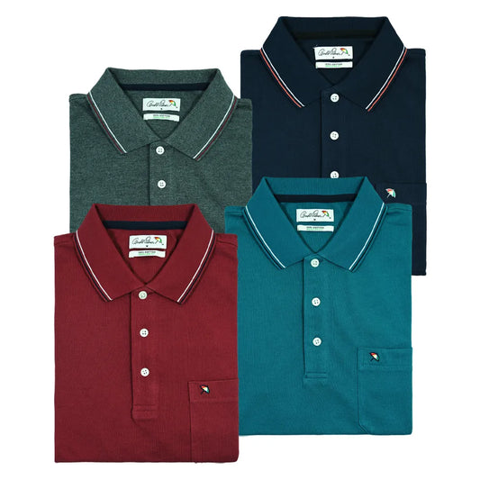 PACK OF 4 MEN POLO TSHIRTS