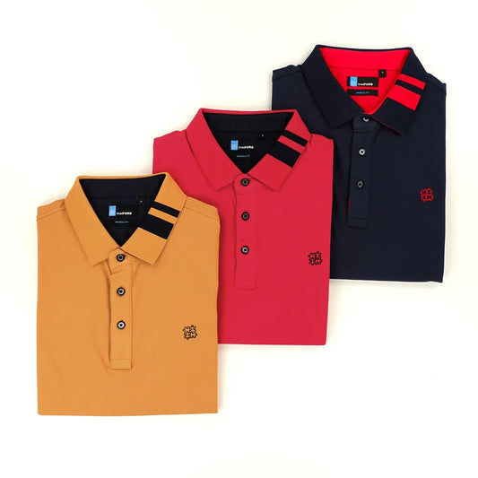 PACK OF 3 MEN POLO TSHIRTS